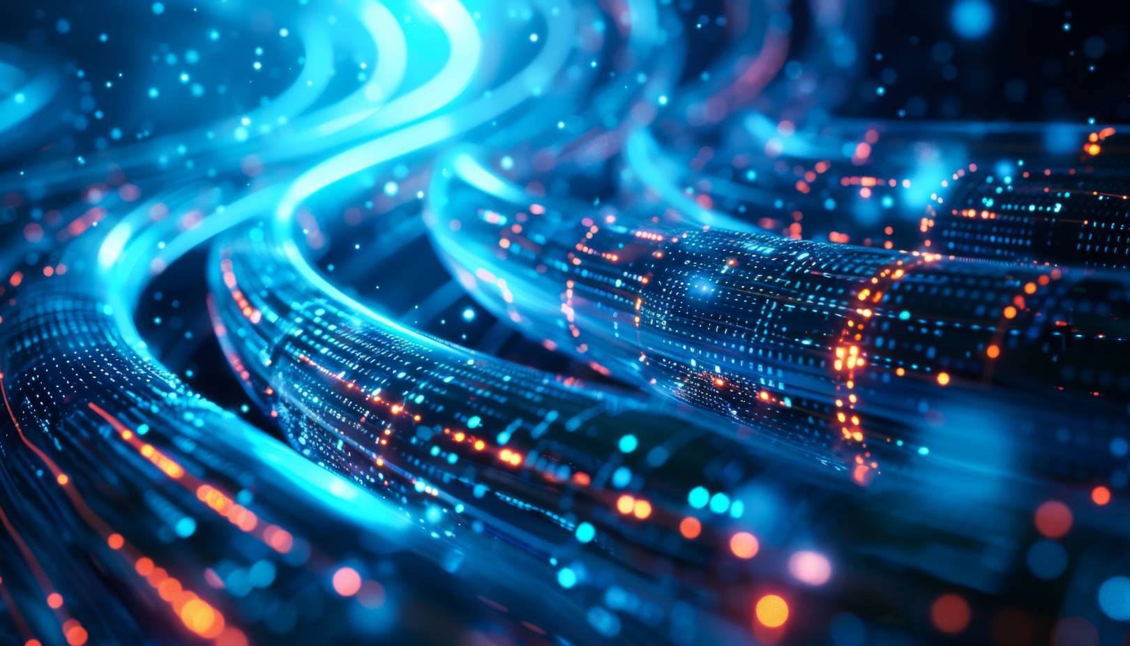 Network of information flowing